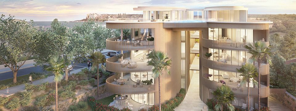 Exterior of a new apartment building approved with a development application prepared by Wynne Planning