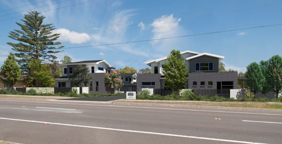 Construction of 6 two storey townhouses
