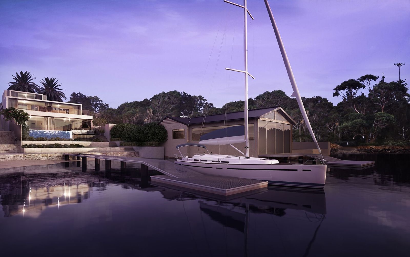 Construction of a Dual Occupancy with Basement Car Parking and Two Swimming Pools