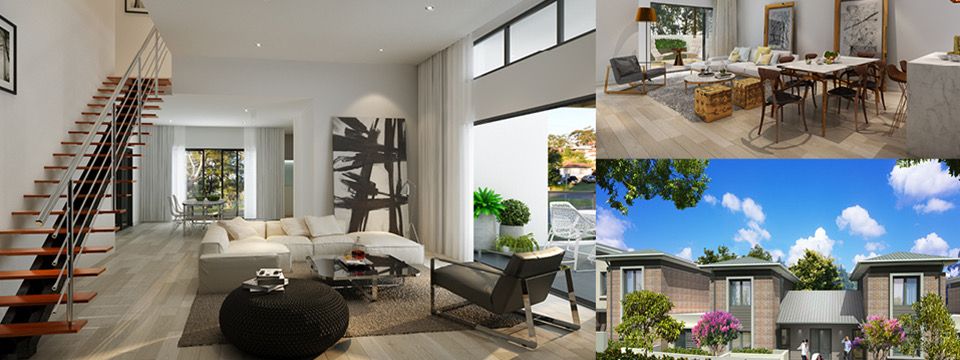 Villa and townhouse development at Glencoe Street, Sutherland