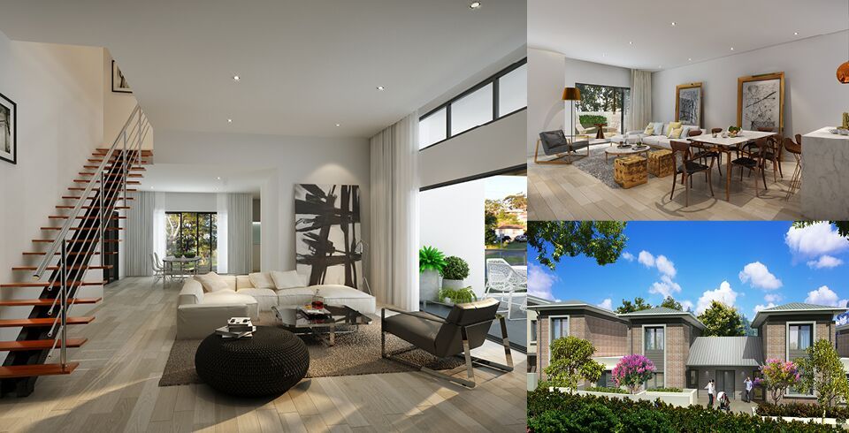 Demolition of Existing Buildings and Construction of a Villa and Townhouse Development