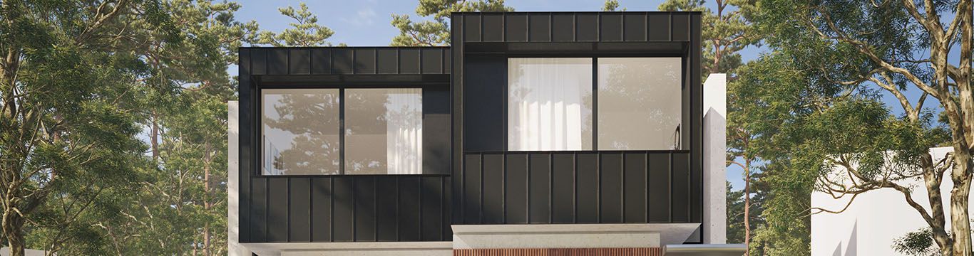 Dual occupancy at Kalkada Avenue, Gymea Bay