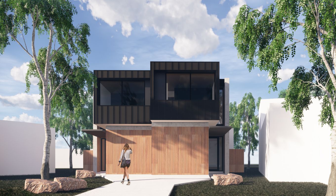 Demolition of Existing Structures, Construction of a Two Storey Attached Dual Occupancy Development with Torrens Title Subdivision