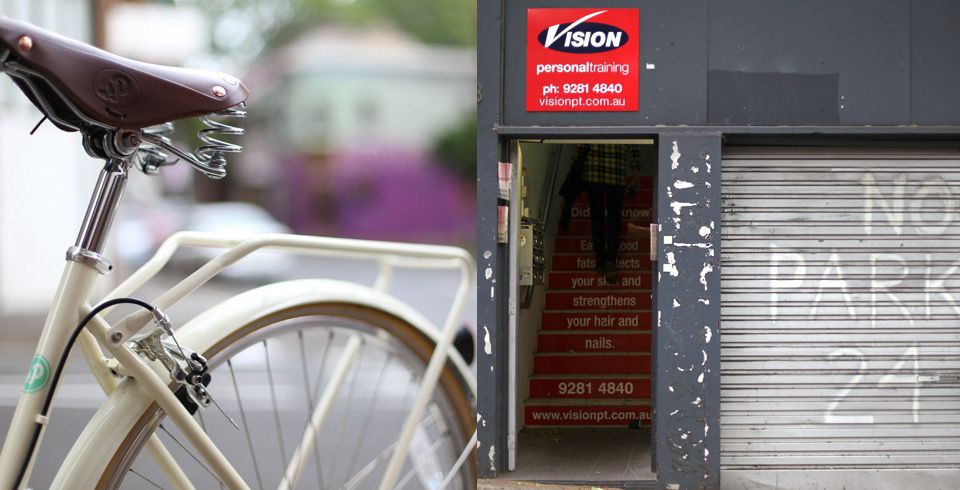 use of a former commercial office as a personal training studio and signage to exterior of the building
